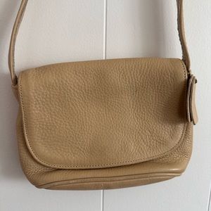 Tan Leather Coach Purse